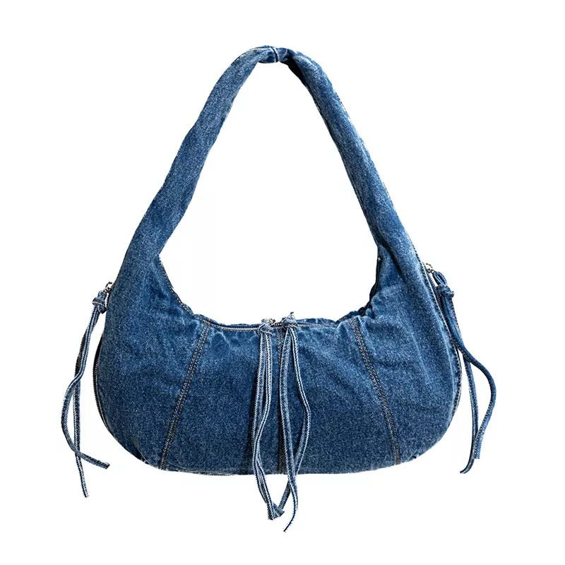 Vintage Denim Crescent Sorbalda Poltsa