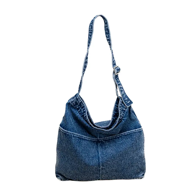Emakumeen Denim Canvas Sorbalda Poltsa